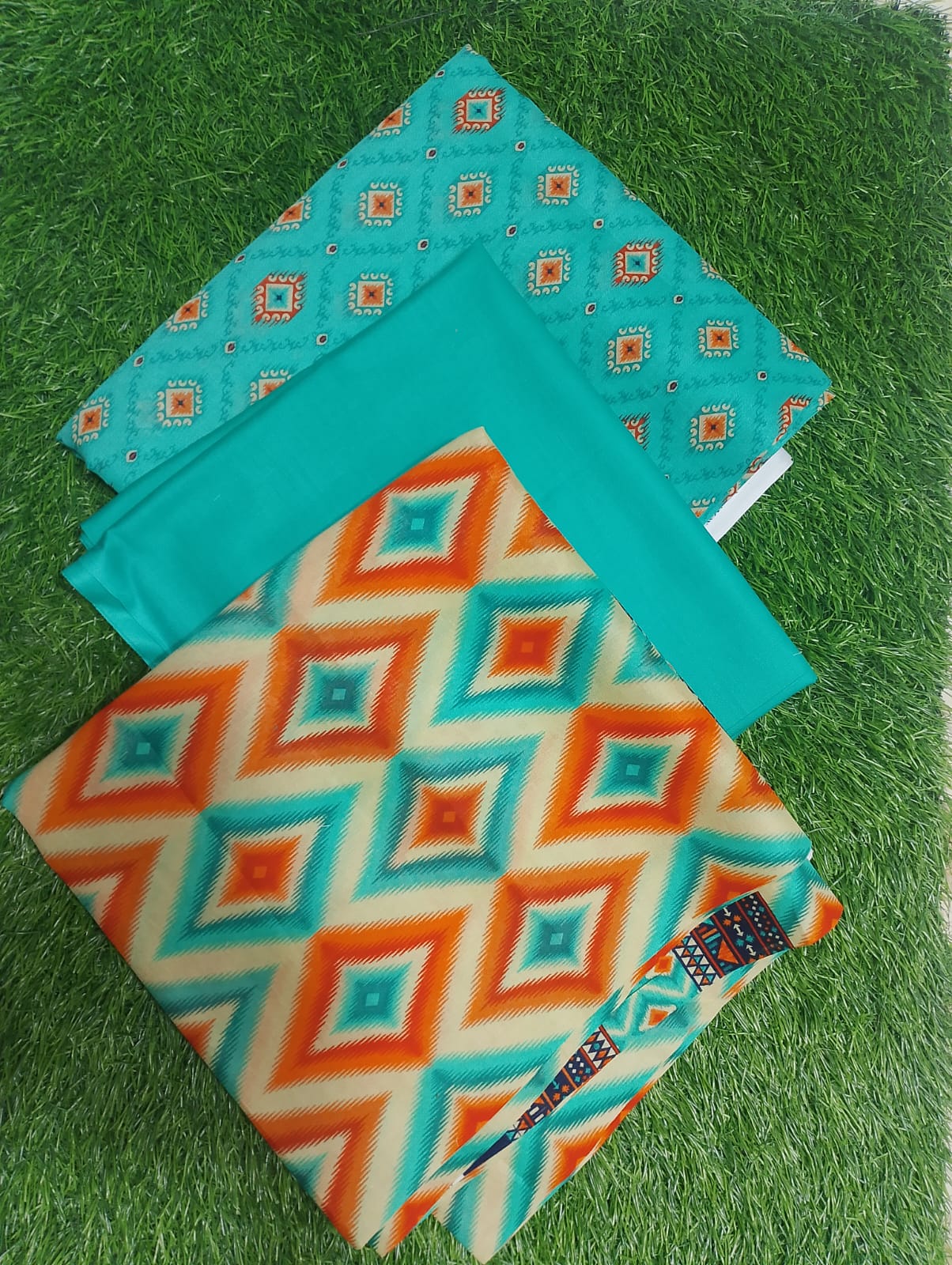 Insaf Misri Printed Lawn 3pc D7