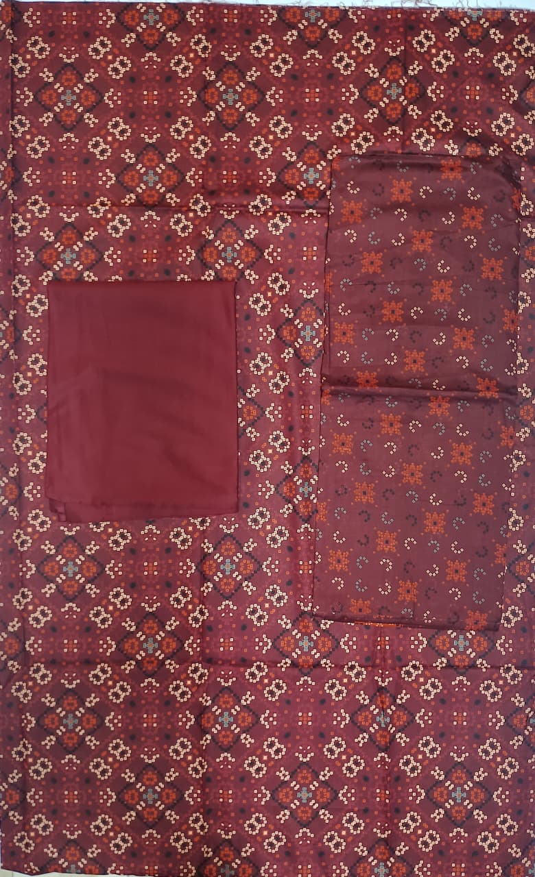 SAYA Premium Printed Lawn 3Pc Vol.12.D1
