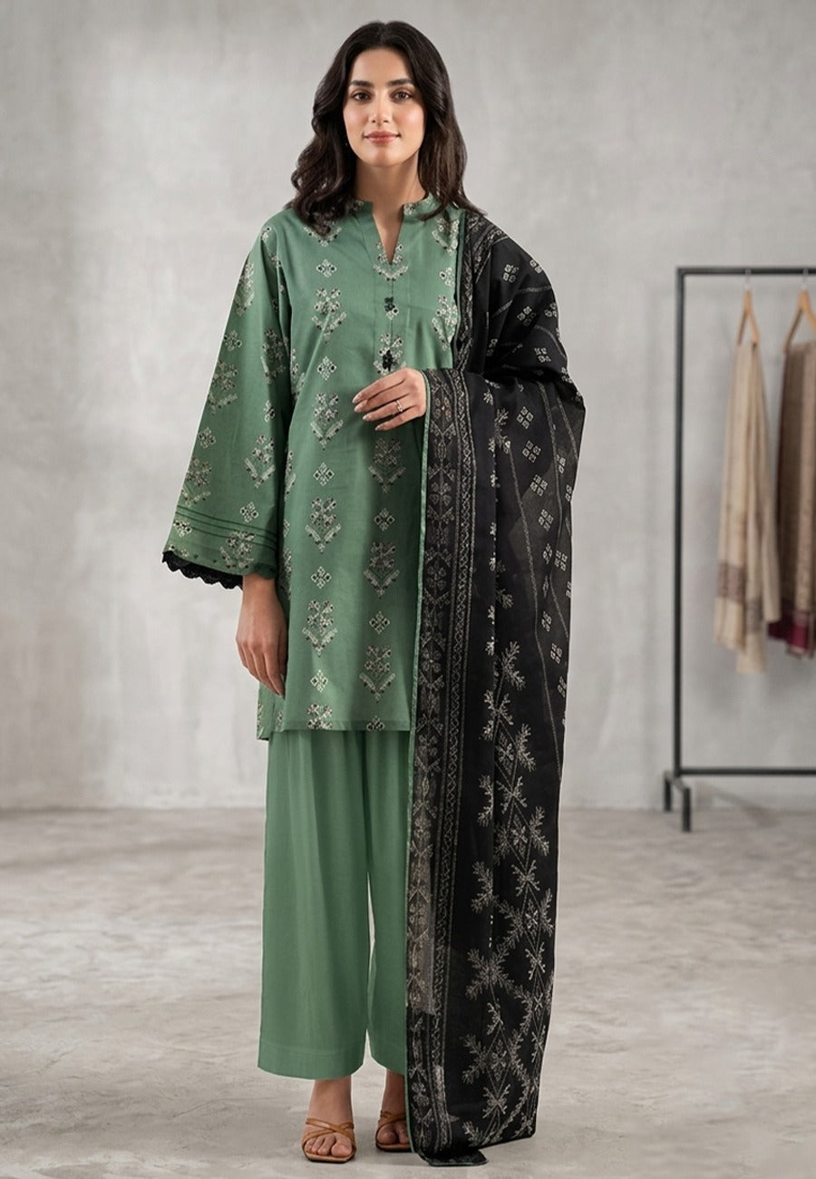 SAYA Premium Printed Lawn 3Pc Vol.13.D2