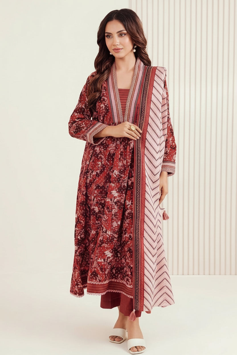 Zellbury Premium Digital Printed Lawn 3Pc-Vol-5-D02