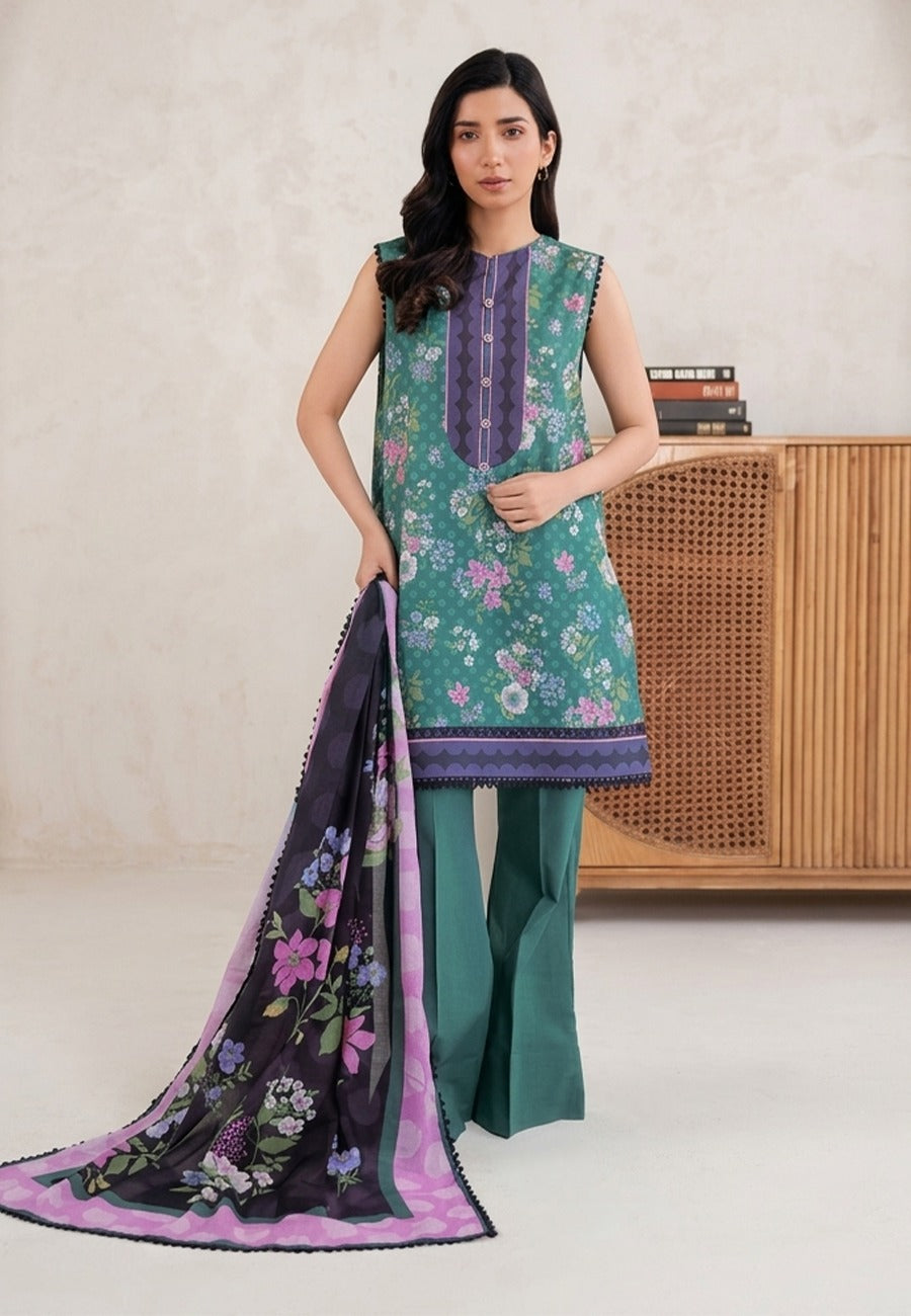 Zellbury Premium Digital Printed Lawn 3Pc-Vol-5-D04