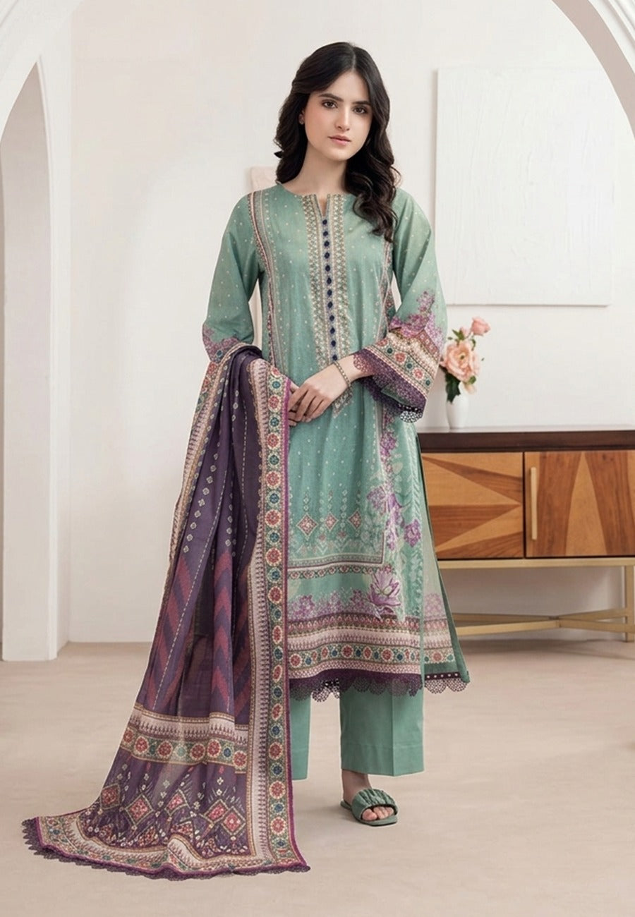 Zellbury Premium Digital Printed Lawn 3Pc-Vol-5-D09