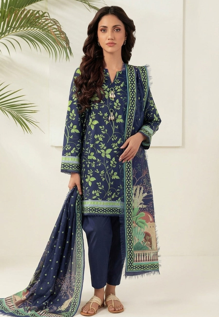 Zellbury Premium Digital Printed Lawn 3Pc-Vol-5-D16