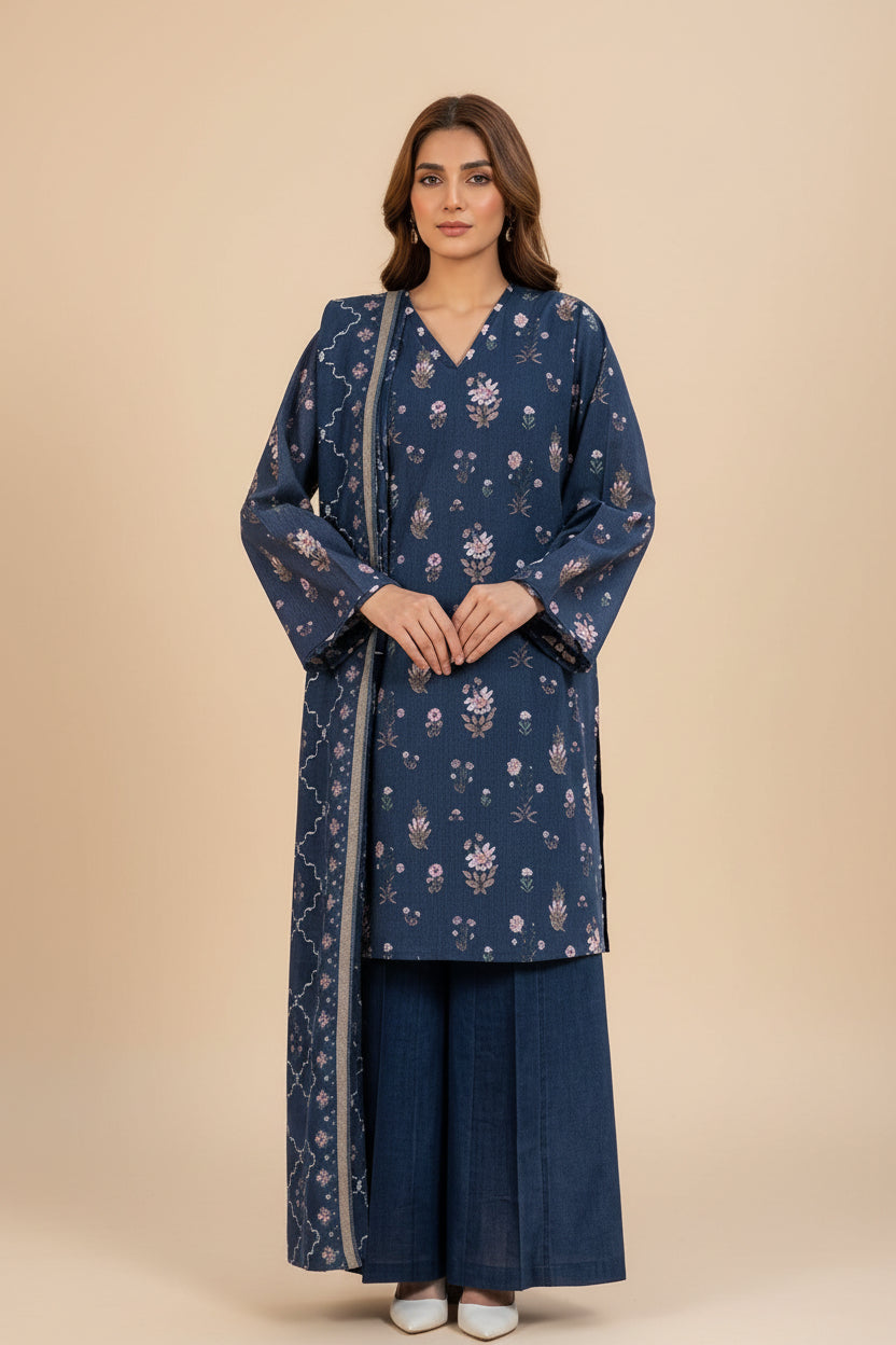 MTJ Premium Printed Lawn 3pc Vol-8 D5