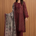 Edenrobe Luxury Printed Lawn 3pc Vol 2 D4