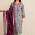 Edenrobe Luxury Printed Lawn 3pc Vol 2 D3
