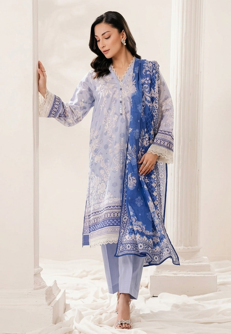 Prime Point Premium Printed Lawn 3pc Vol-1 D1
