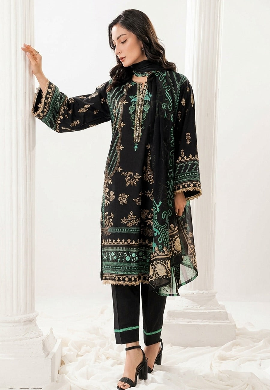 Prime Point Premium Printed Lawn 3pc Vol-1 D5