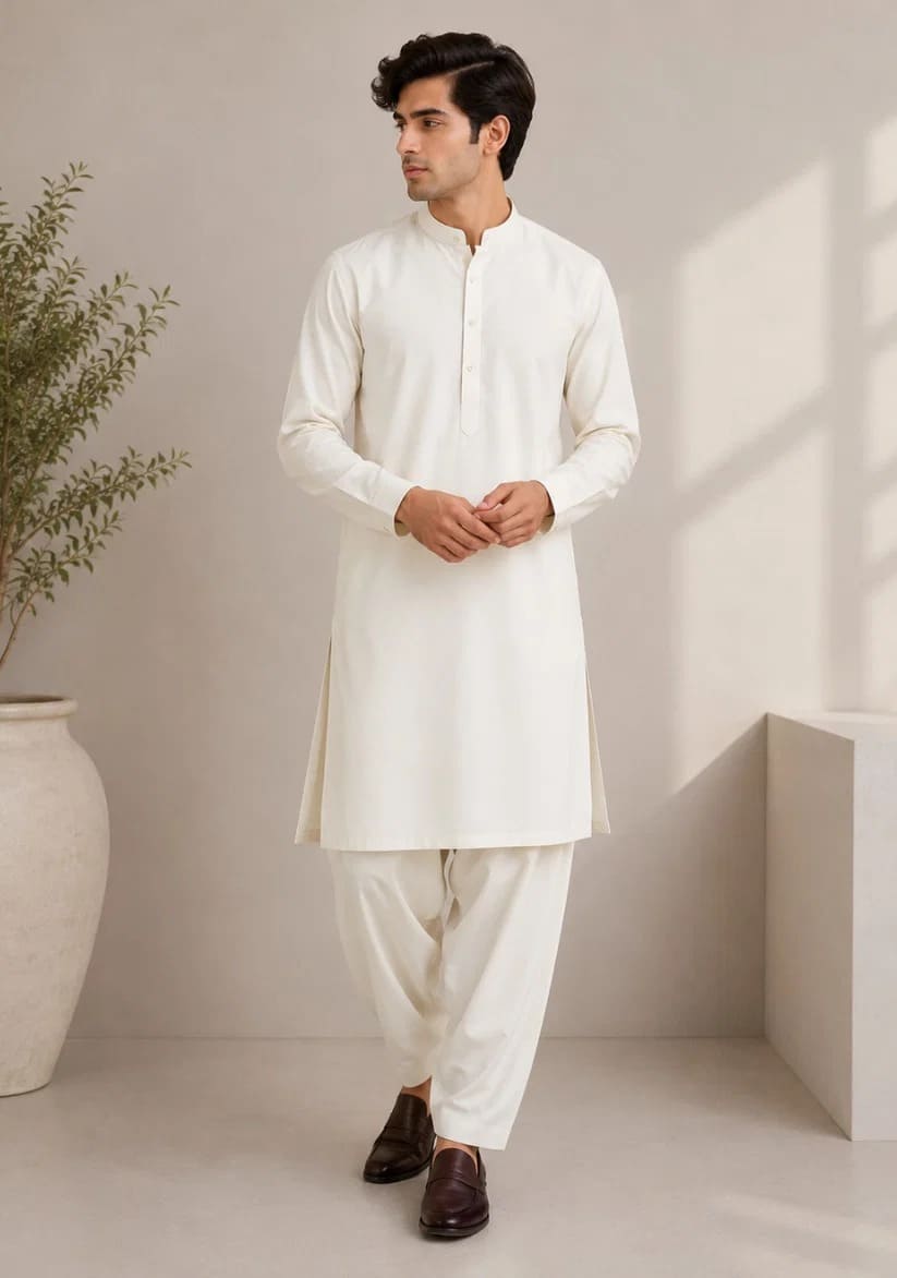 Bin Inam Osco Gents Unstitched Soft Wash N Wear Suit Vol-1-D8
