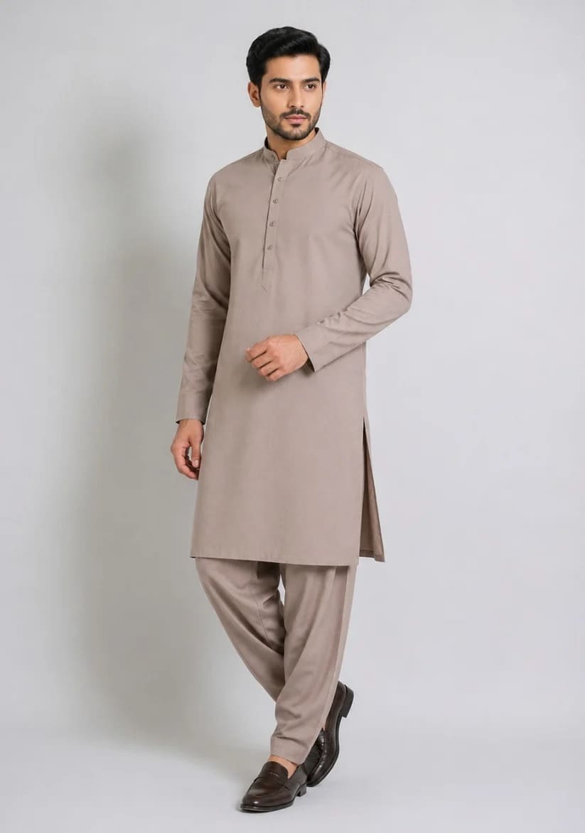 Bin Inam Osco Gents Unstitched Soft Wash N Wear Suit Vol-1-D11