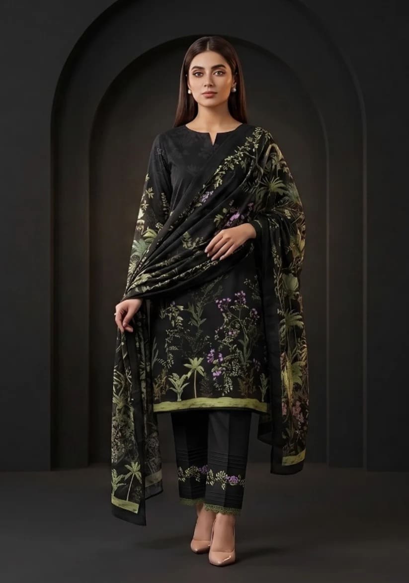 SAYA Premium Printed Lawn 3Pc Vol.15.D10