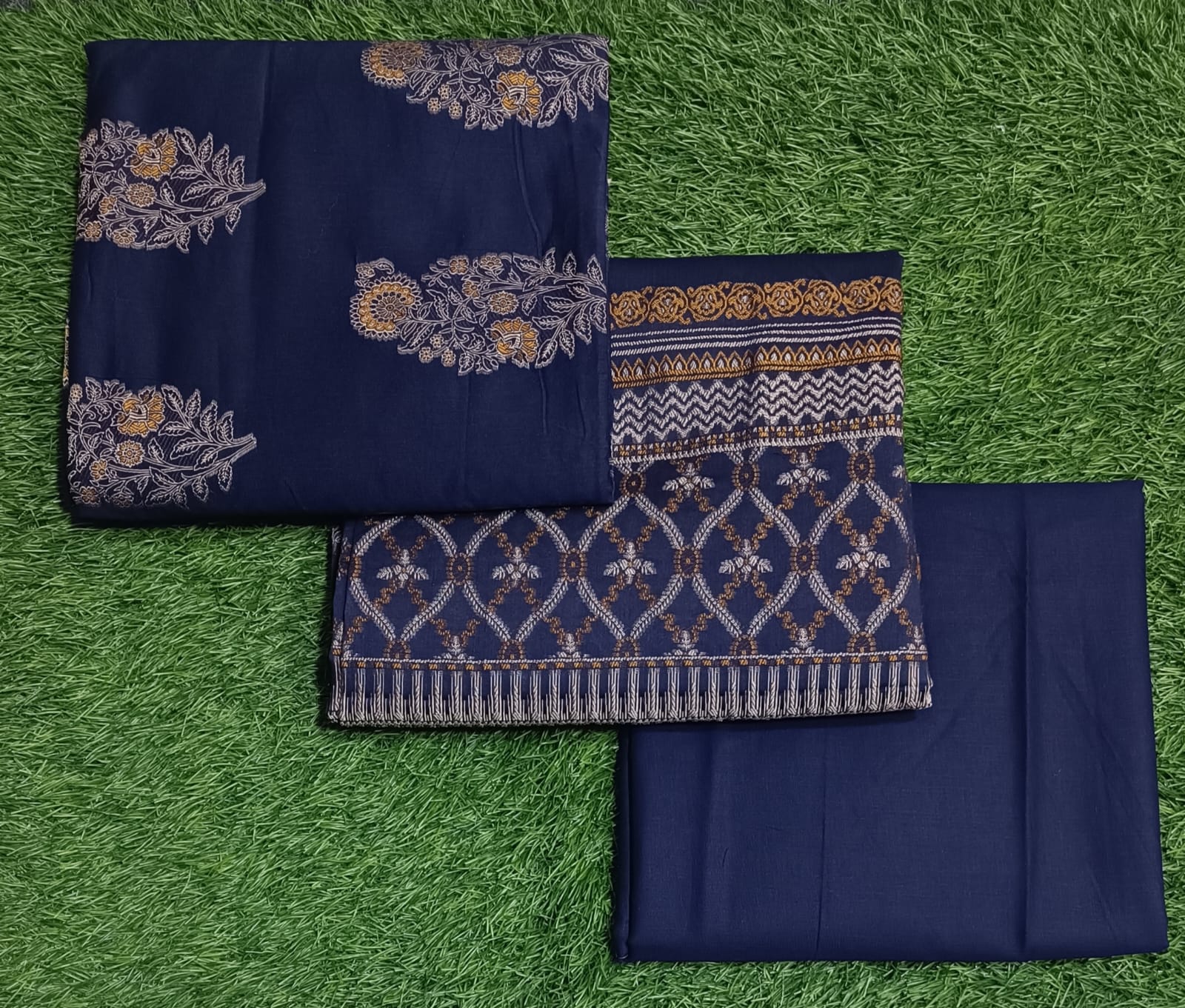 Saya Premium Jaquard 3pc Summer Suit Vol-1.D10