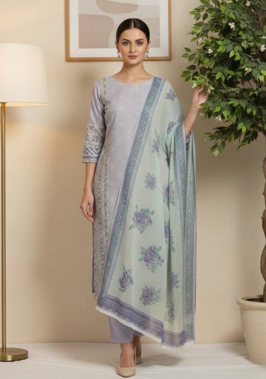 Sapphire Printed Premium Lawn 3pc Vol-2-D6