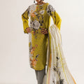 Agha Noor Women's Printed Lawn 3pc Suit Vol-2 D1