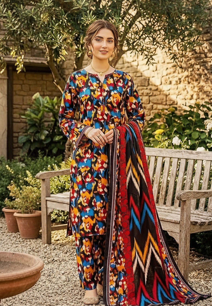 Bin Inam Zee Fashion Premium Printed Lawn 3pc D5