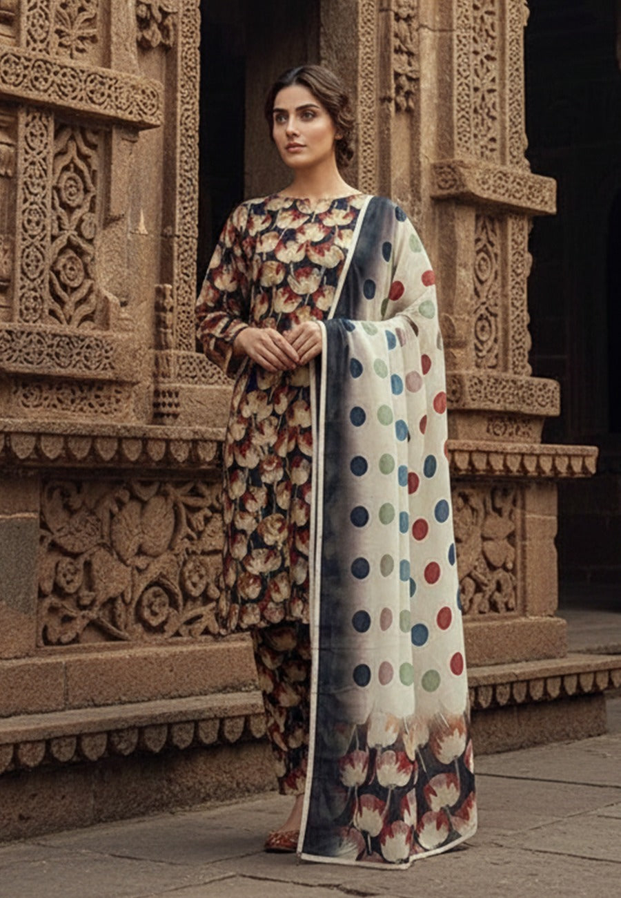 Bin Inam Zee Fashion Premium Printed Lawn 3pc D2