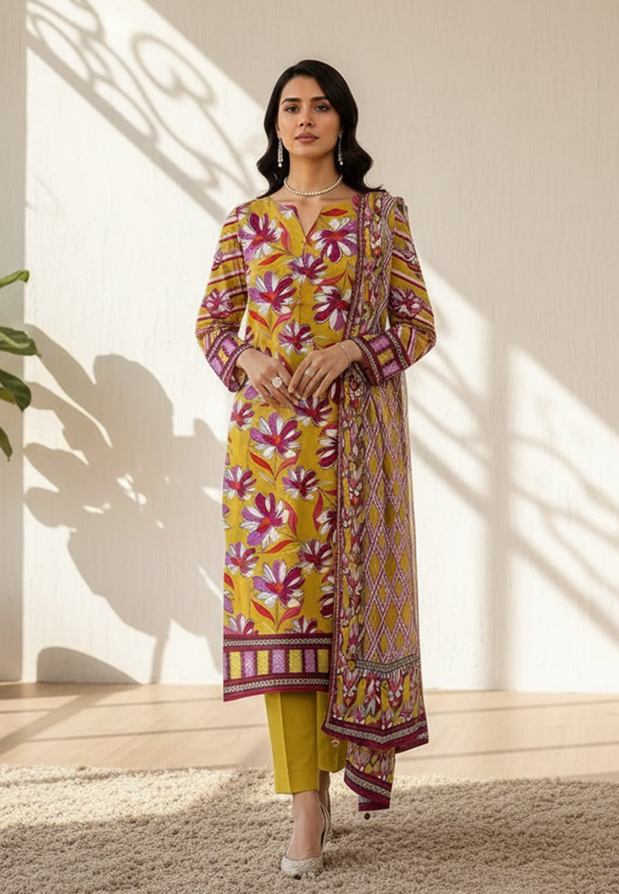 Bin Inam By Jubilee Luxury Printed Summer Lawn 3pc D2