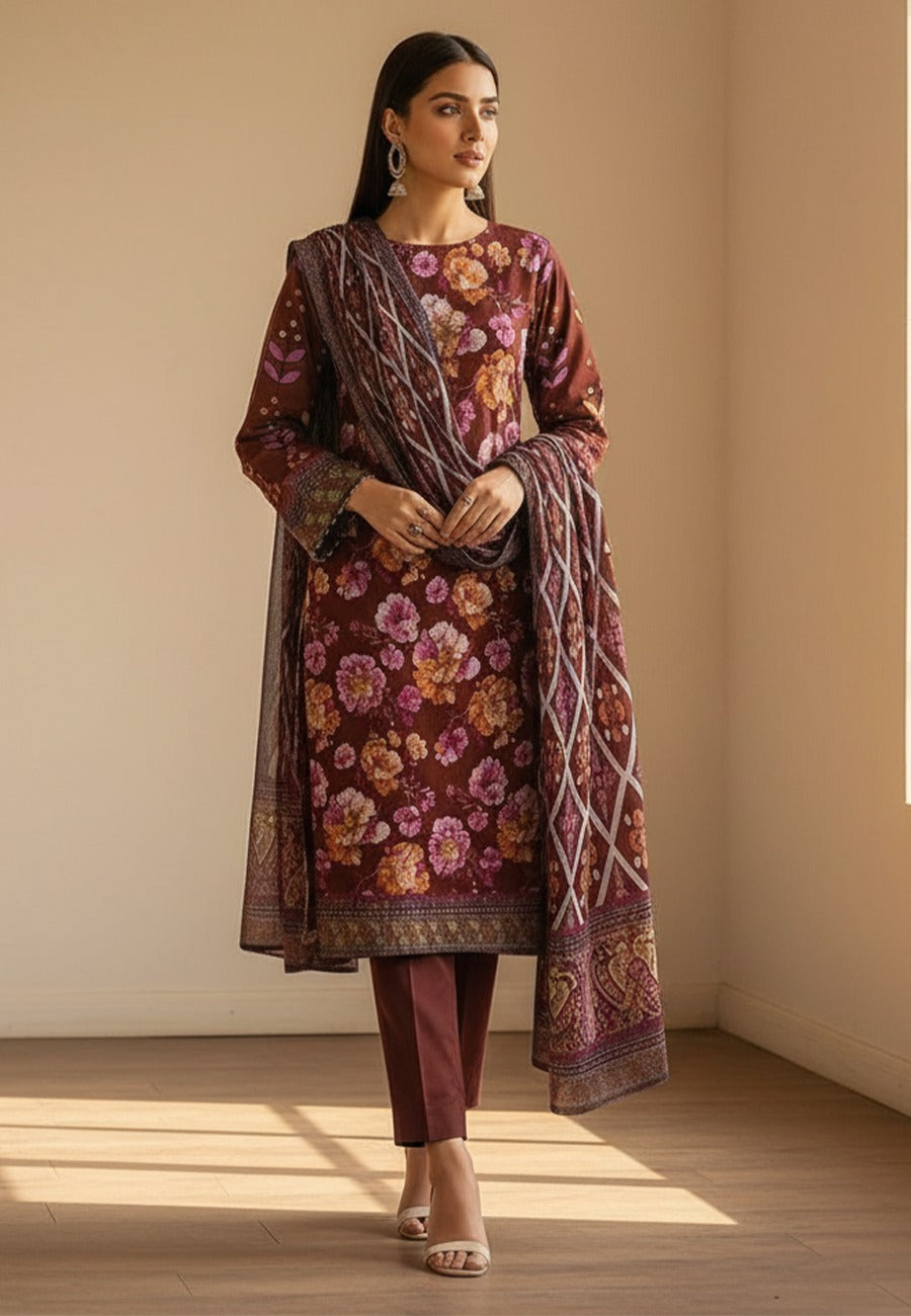Bin Inam By Jubilee Luxury Printed Summer Lawn 3pc D17