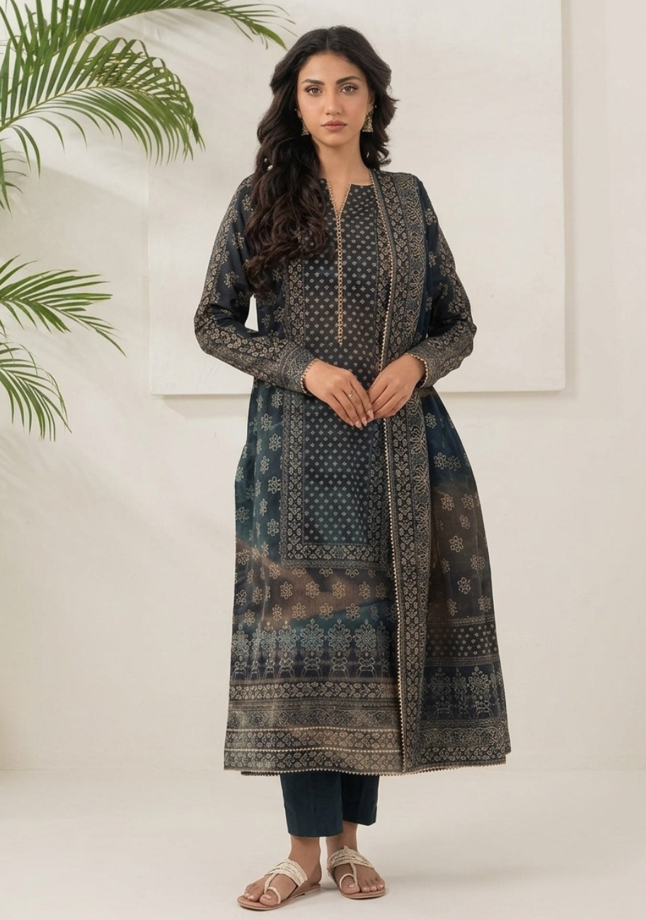Zellbury Premium Digital Printed Lawn 3Pc-Vol-2-D30