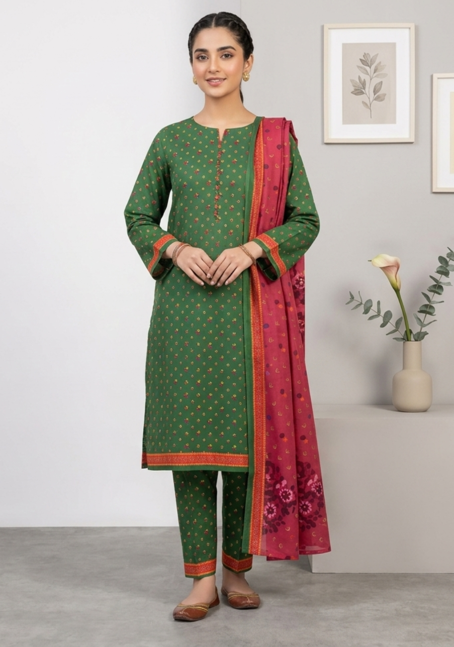 Zam Zam Luxury Style Premium Printed Lawn 3pc.D11