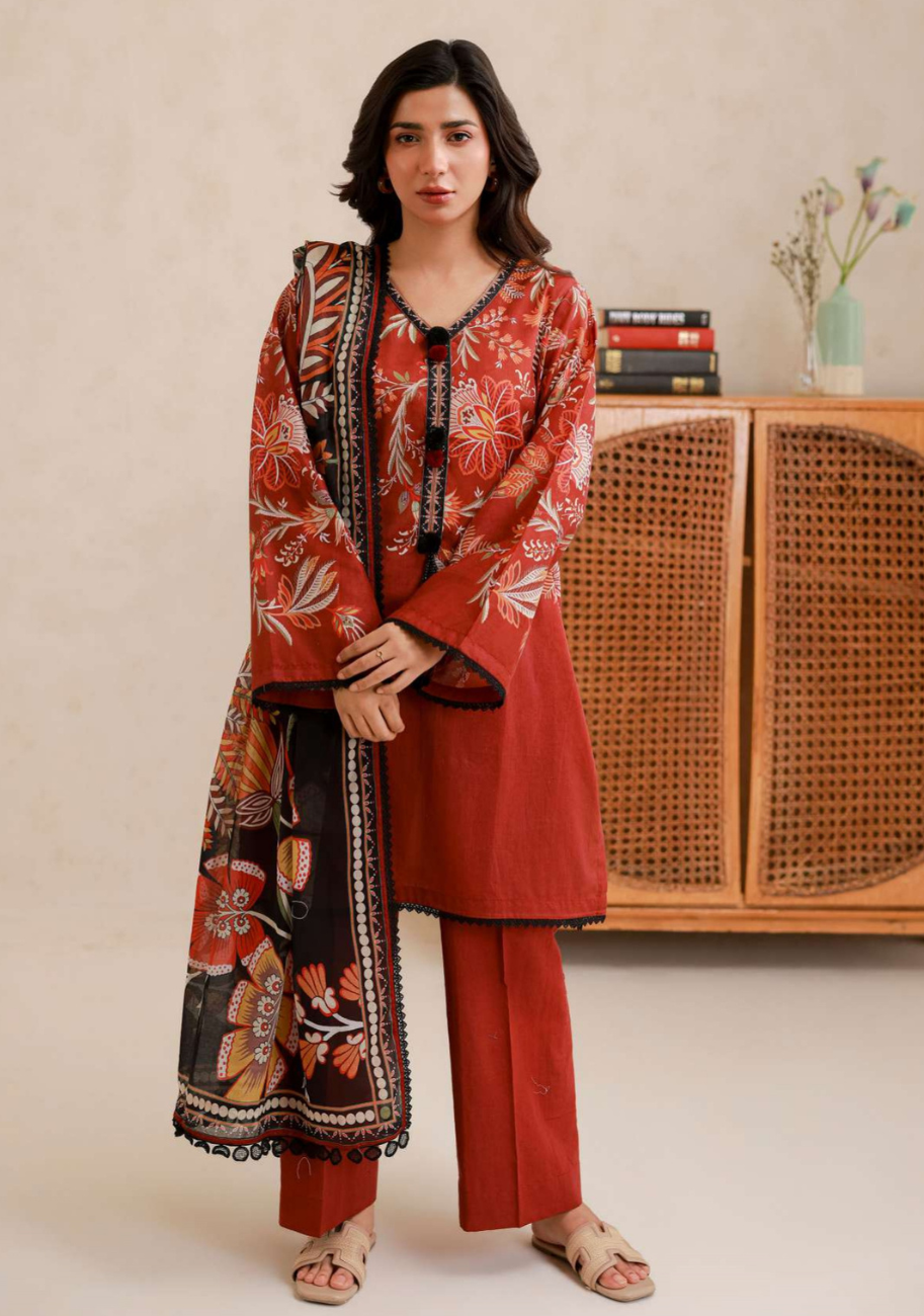 Zellbury Premium Digital Printed Lawn 3Pc-Vol-3-D11