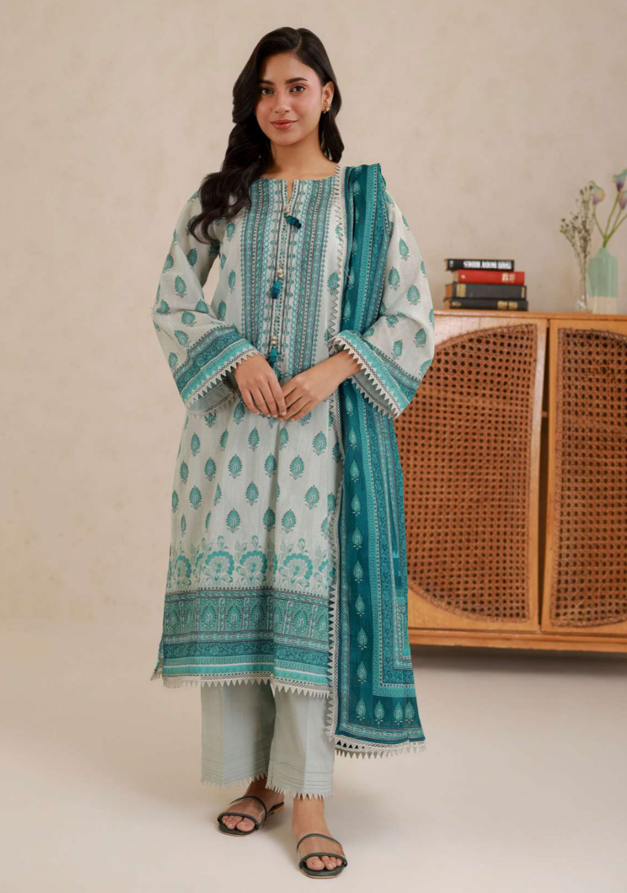 Zellbury Premium Digital Printed Lawn 3Pc-Vol-3-D14