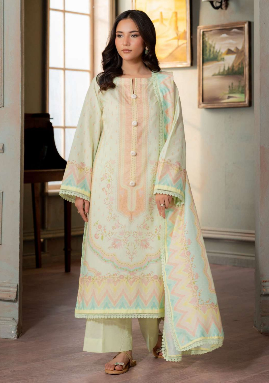 Zellbury Premium Digital Printed Lawn 3Pc-Vol-3-D21
