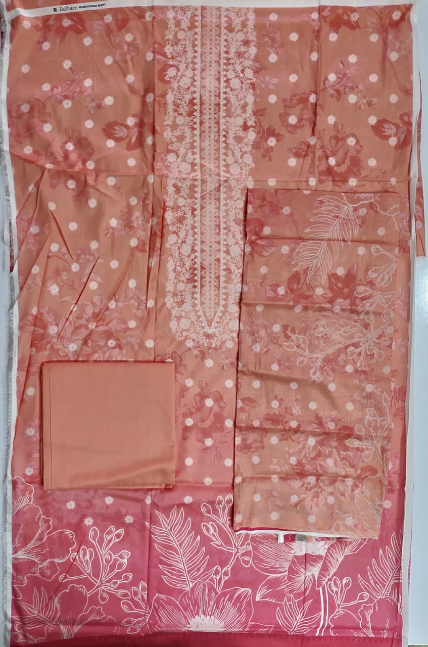 Zellbury Premium Digital Printed Lawn 3Pc-Vol-3-D30