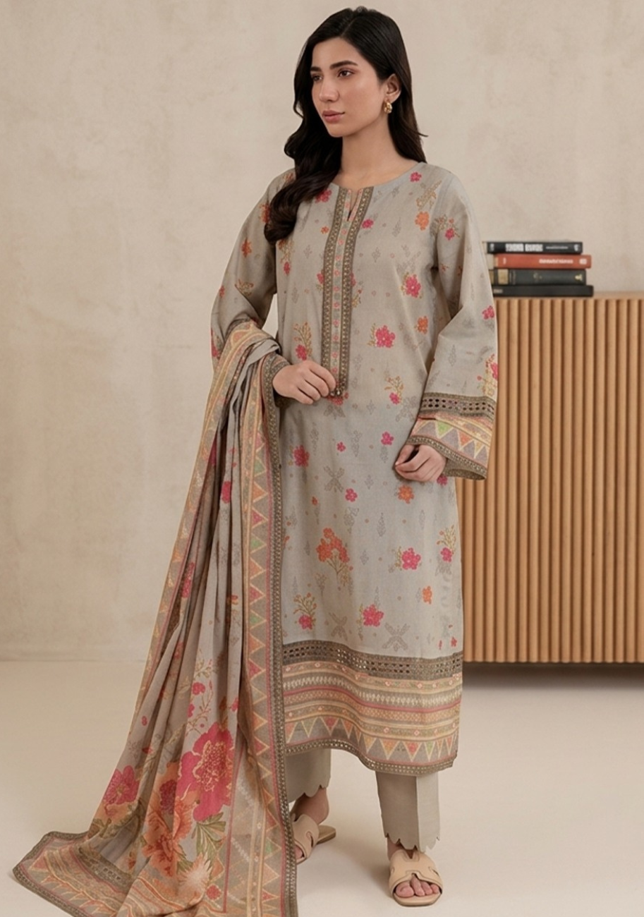 Zellbury Premium Digital Printed Lawn 3Pc-Vol-3-D24