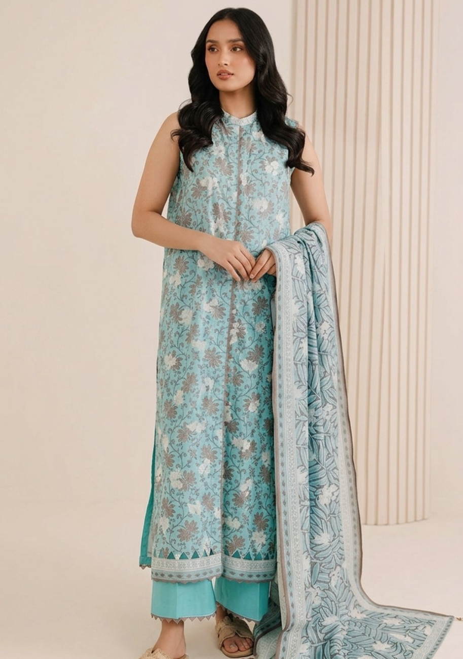Zellbury Premium Digital Printed Lawn 3Pc-Vol-3-D27
