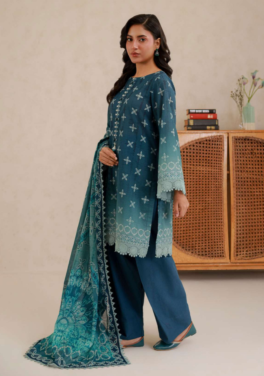 Zellbury Premium Digital Printed Lawn 3Pc-Vol-3-D9