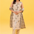 ZESH Printed Embroidered Lawn 3pc-D10