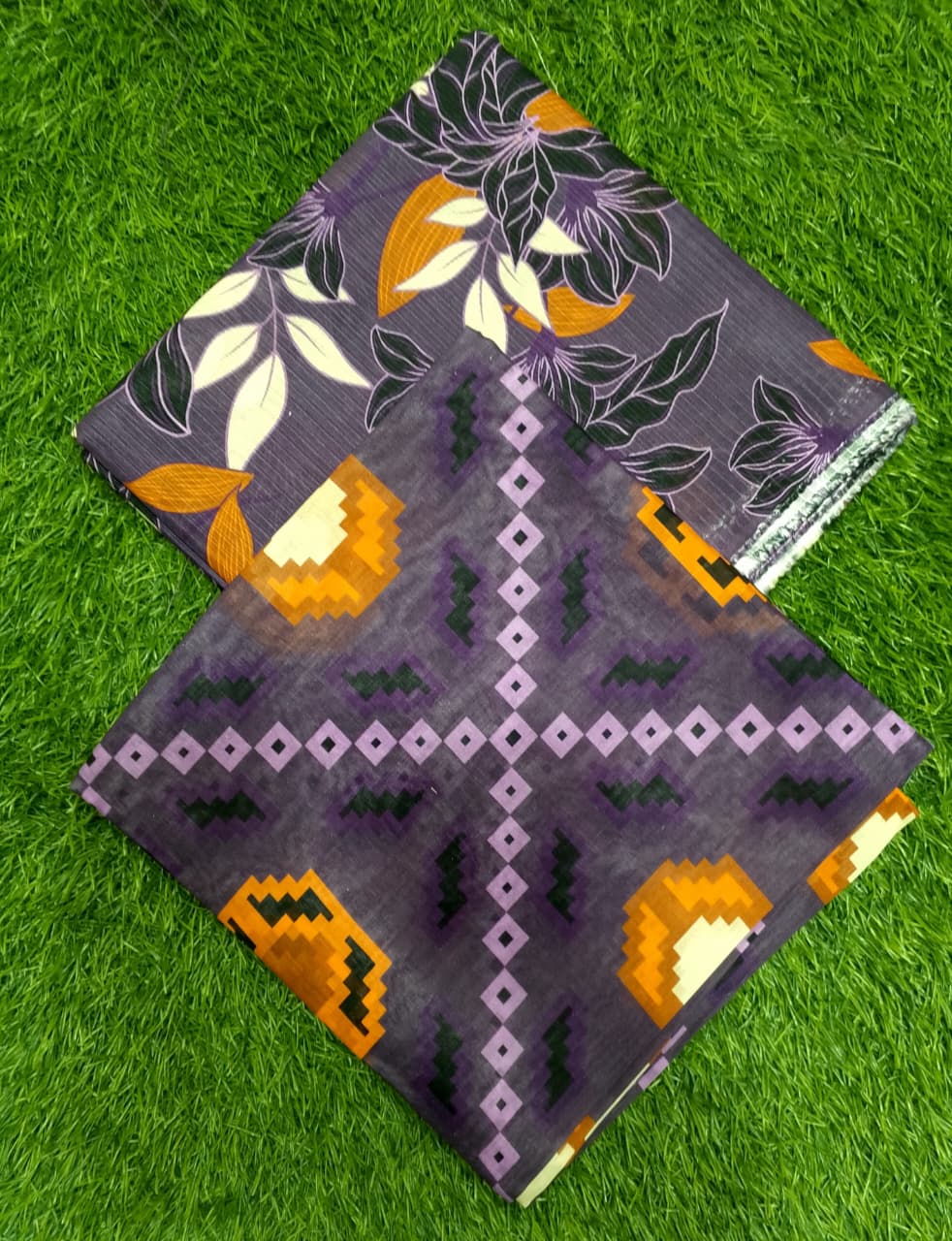 Zoey Premium Digital Printed bana Dora Lawn 3pc D5