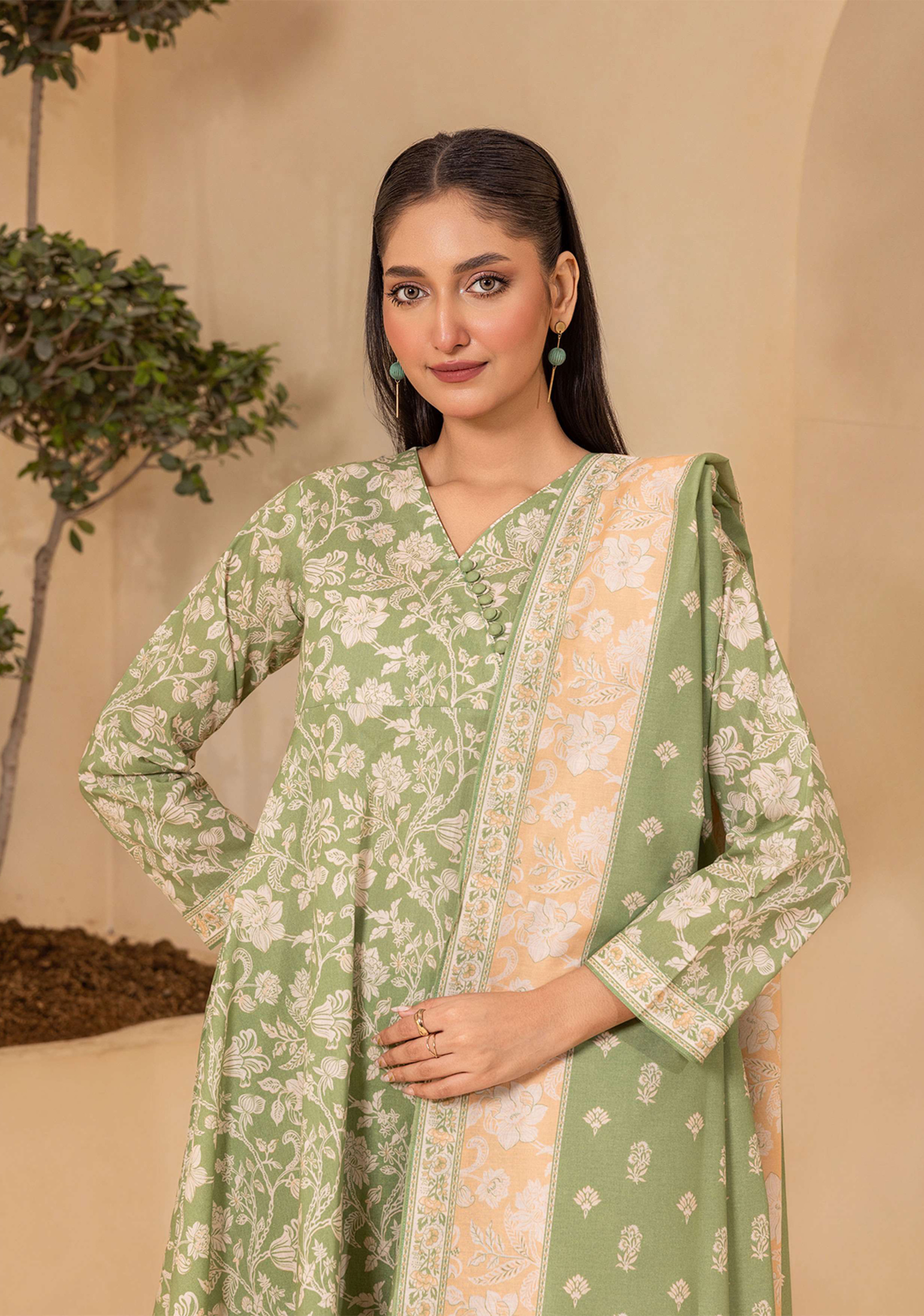 Zellbury Premium Digital Printed Lawn 3Pc-D11