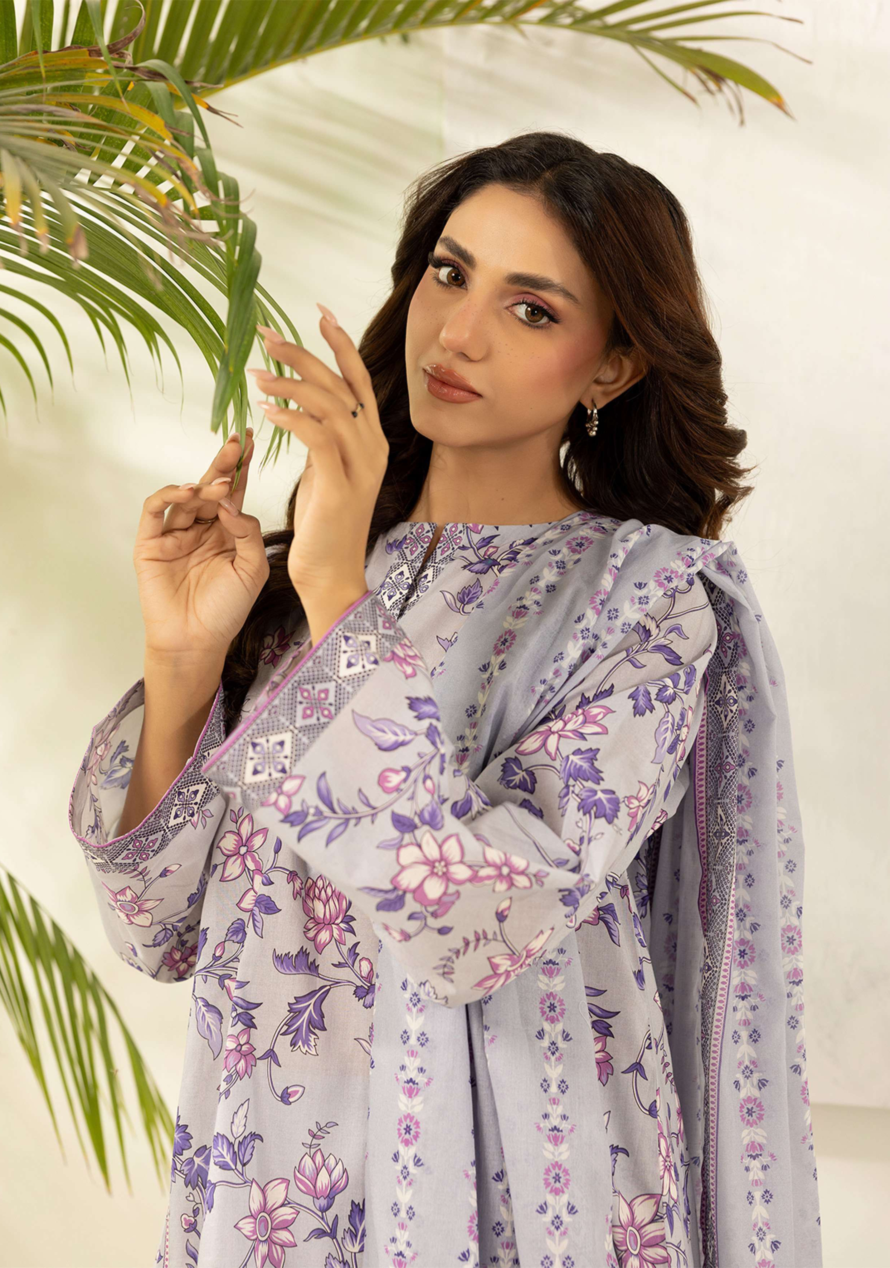 Zellbury Premium Digital Printed Lawn 3Pc-D29