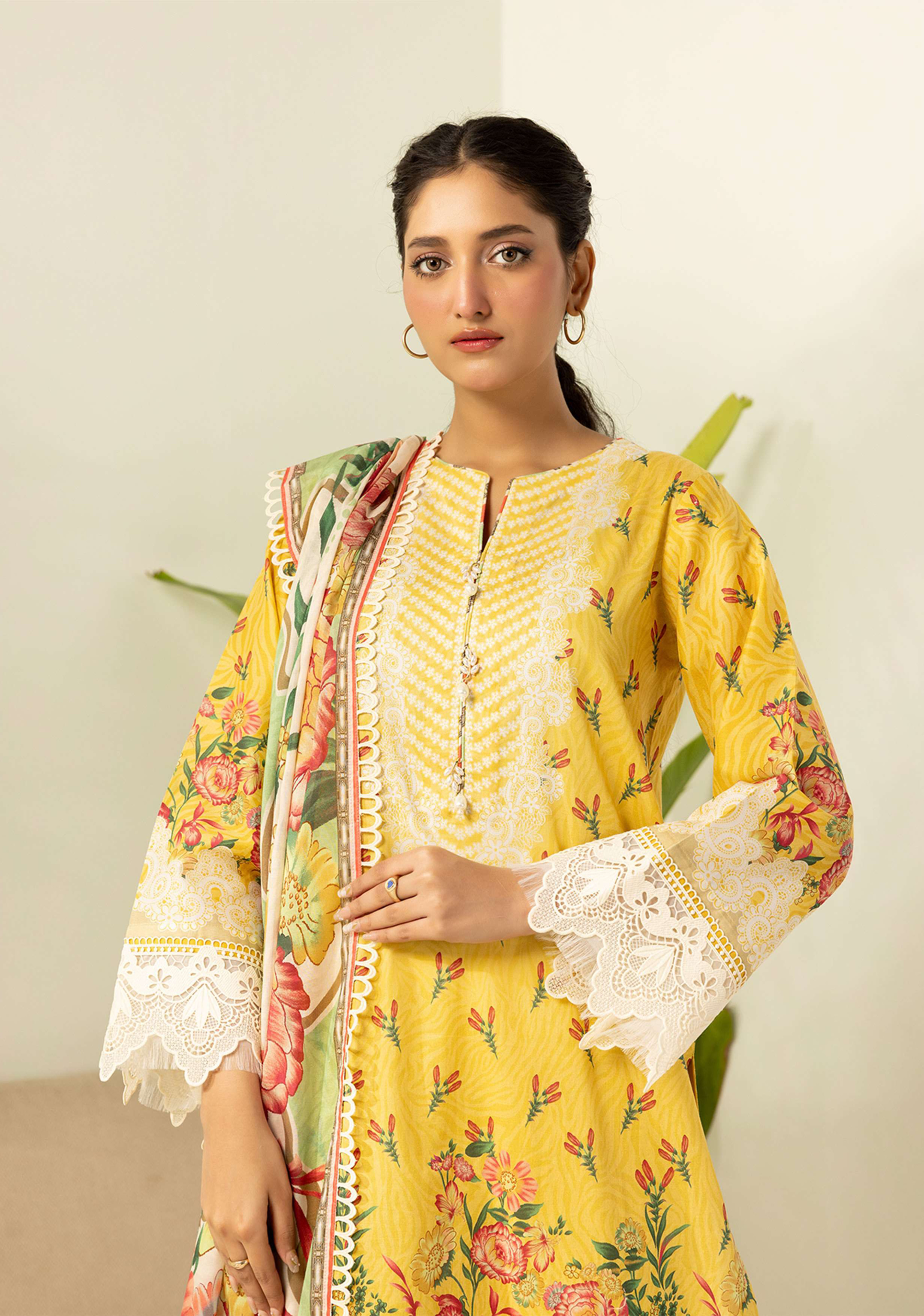 Zellbury Premium Digital Printed Lawn 3Pc-D32