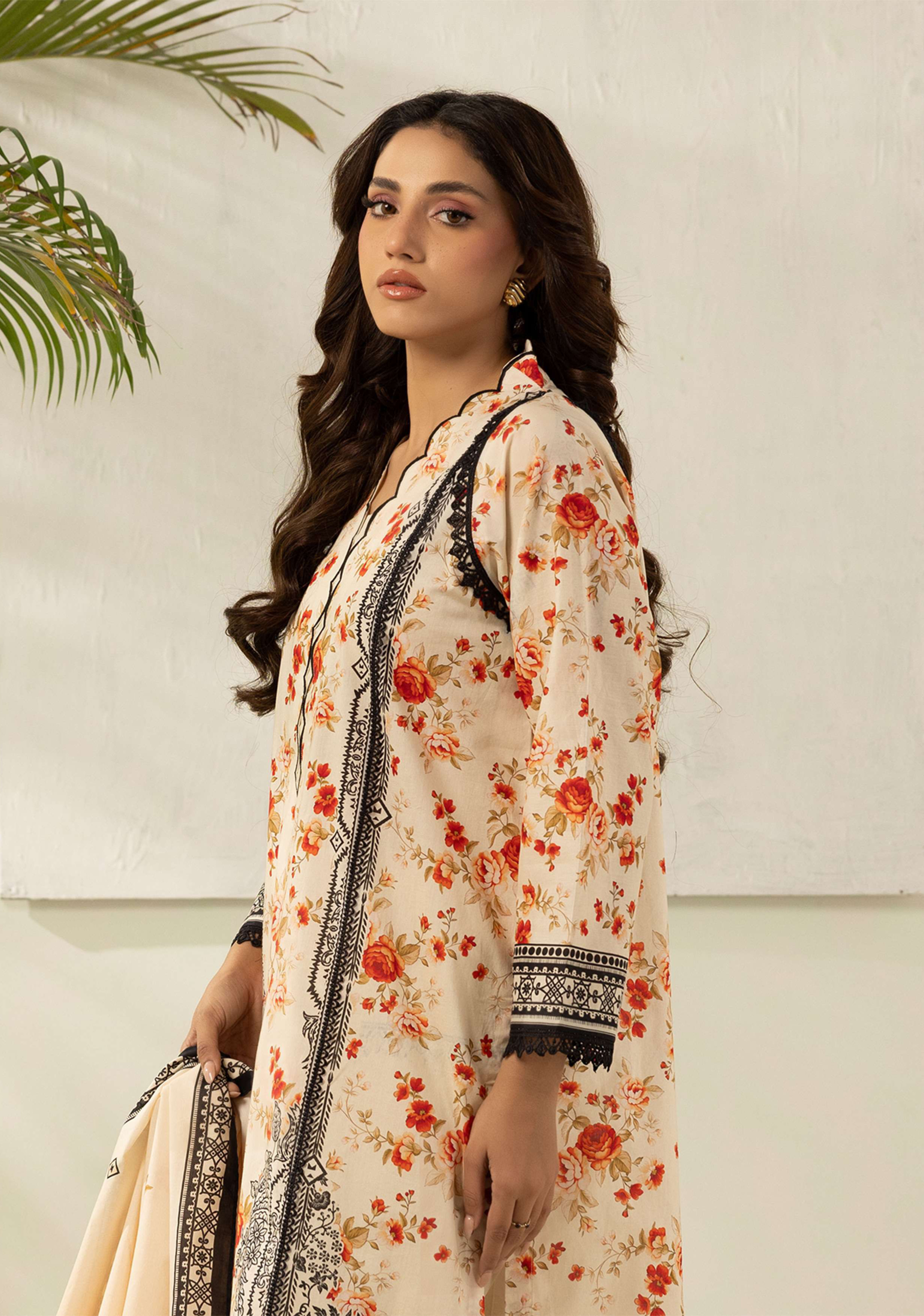 Zellbury Premium Digital Printed Lawn 3Pc-D34