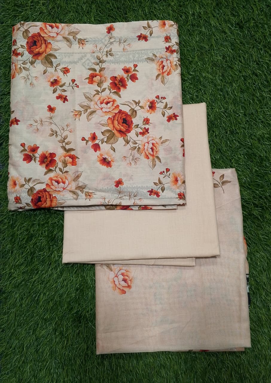 Zellbury Premium Digital Printed Lawn 3Pc-D34