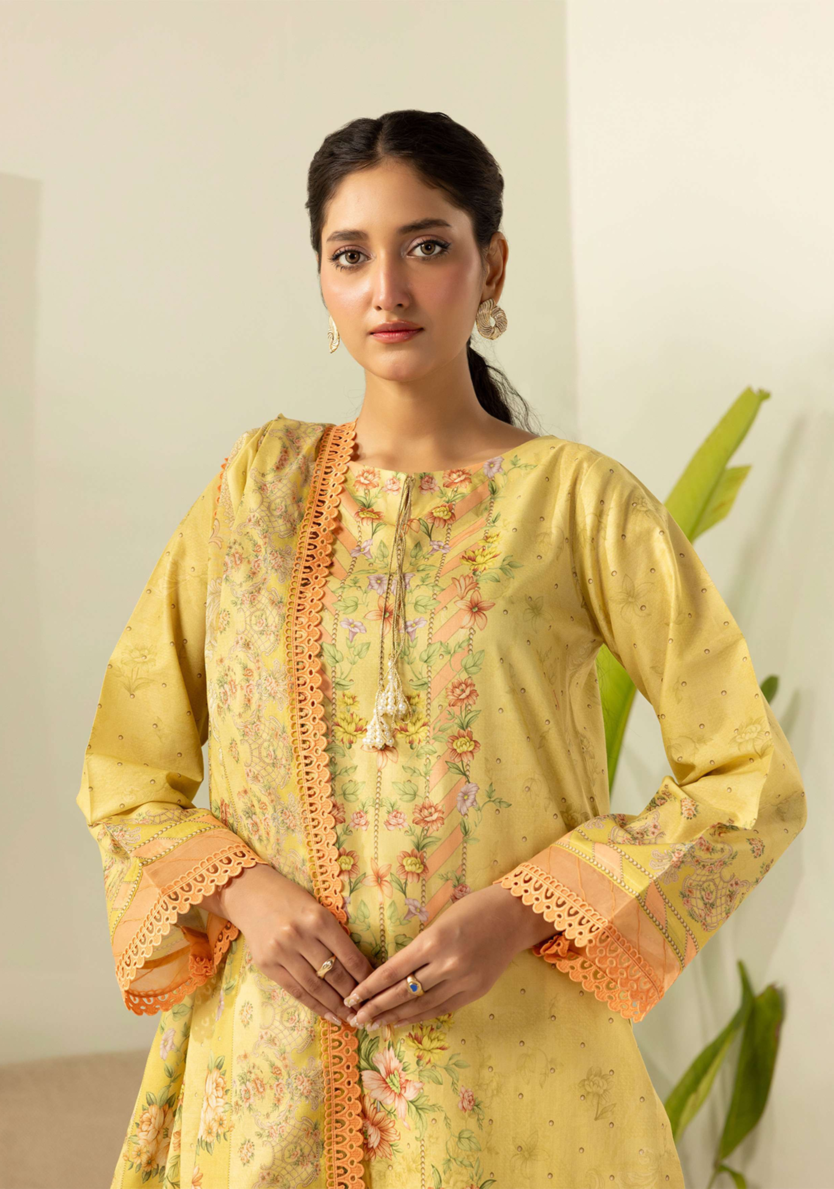 Zellbury Premium Digital Printed Lawn 3Pc-D36