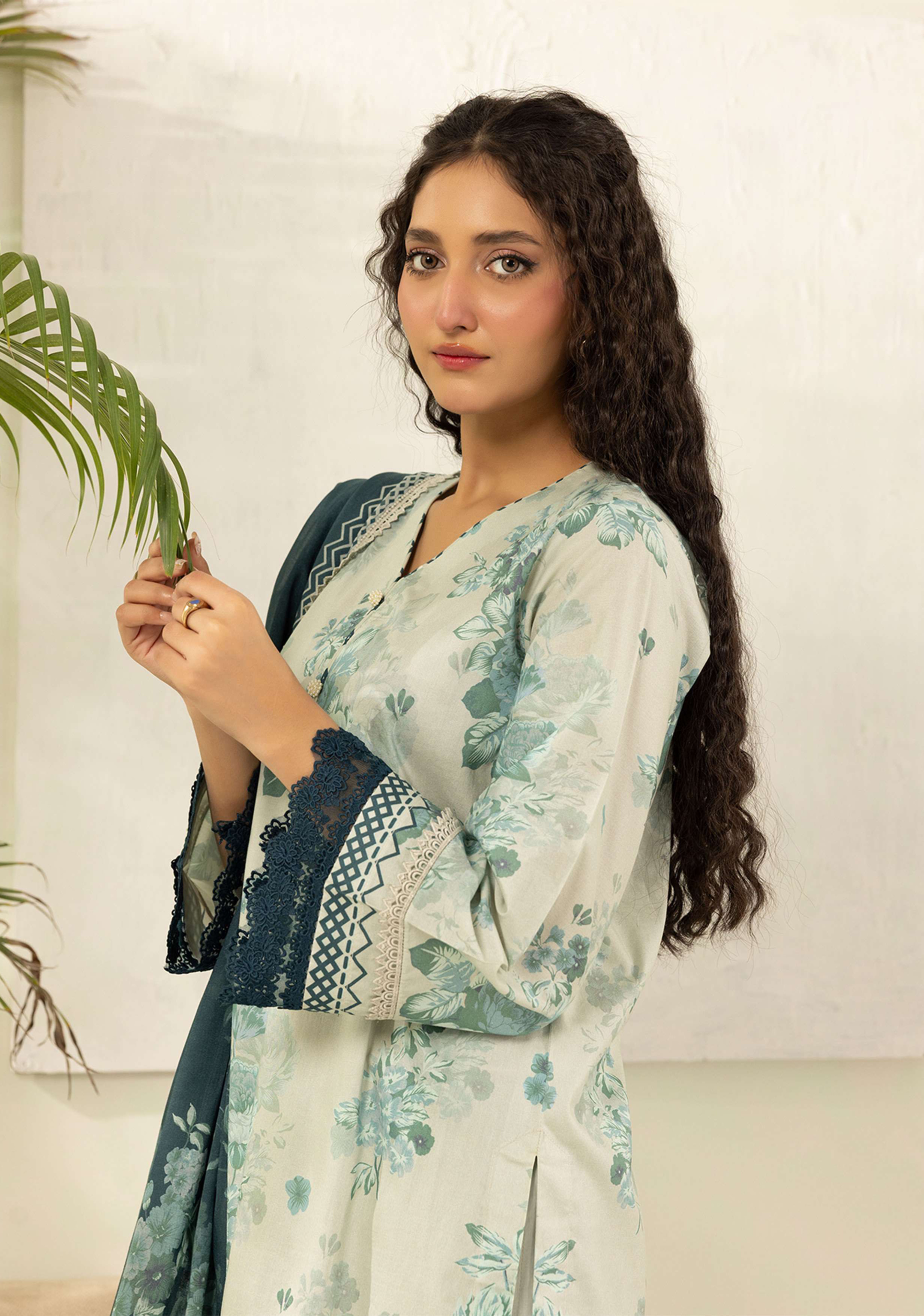 Zellbury Premium Digital Printed Lawn 3Pc-D37