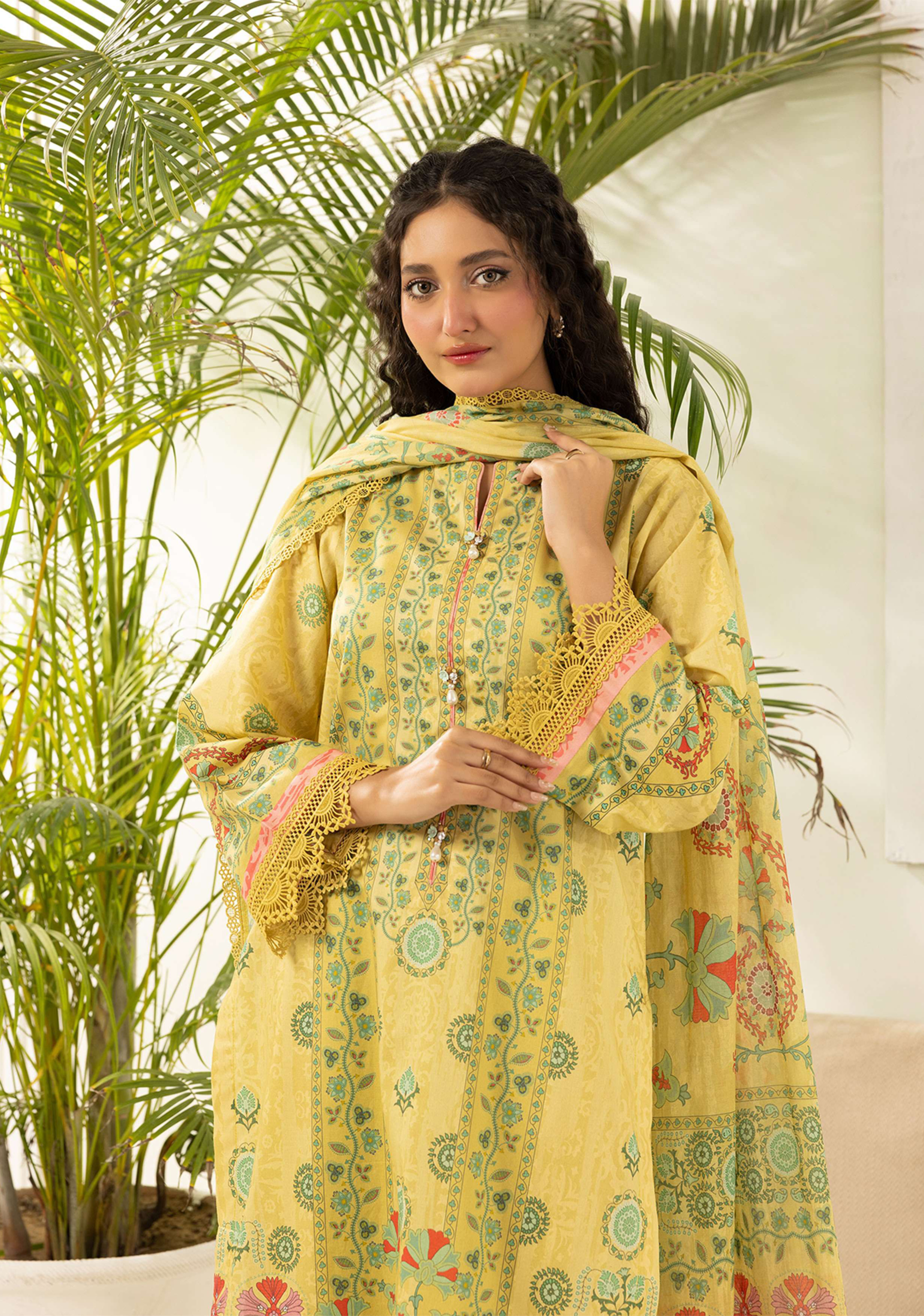 Zellbury Premium Digital Printed Lawn 3Pc-D38