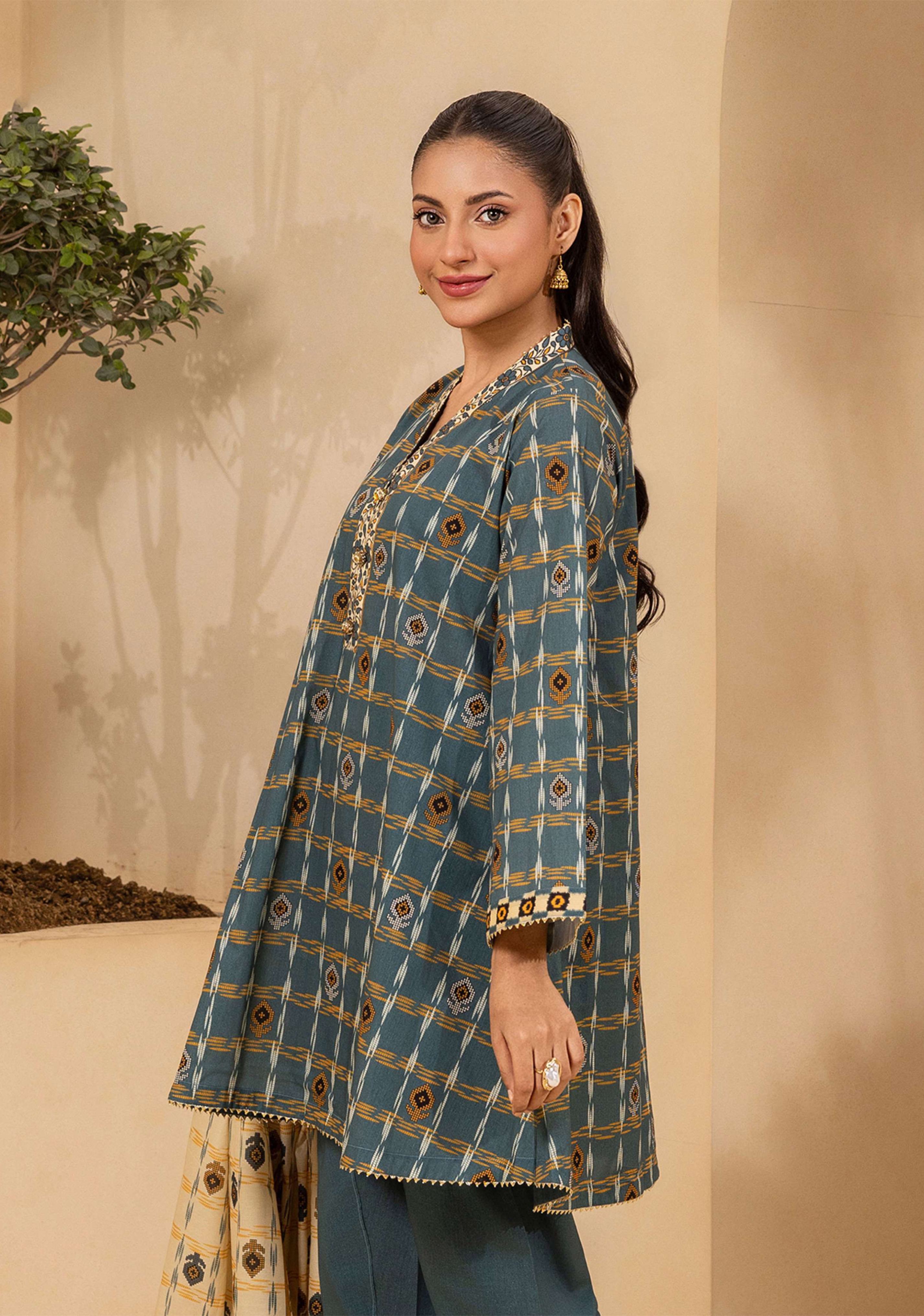 Zellbury Premium Digital Printed Lawn 3Pc-D9