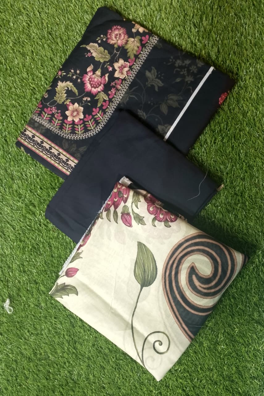 Zellbury Premium Digital Printed Lawn 3Pc-Vol-2-D12
