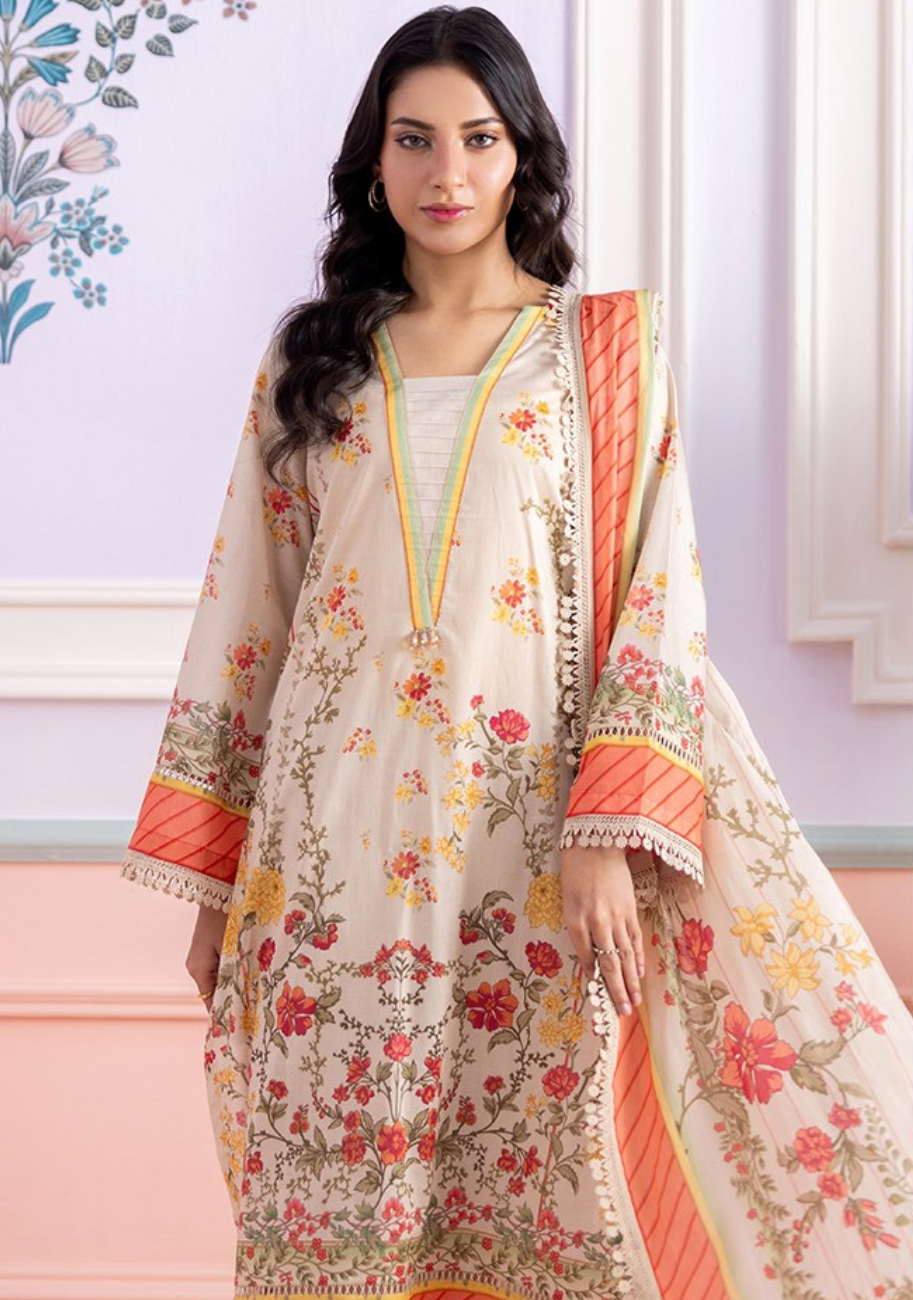 Zellbury Premium Digital Printed Lawn 3Pc-Vol-2-D19