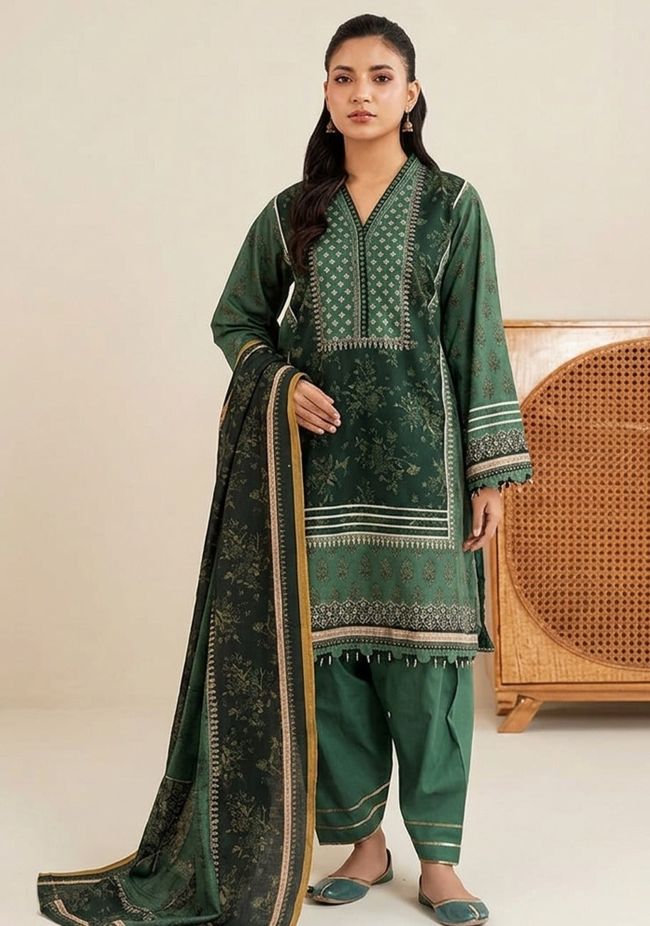 Zellbury Premium Digital Printed Lawn 3Pc-Vol-4-D15