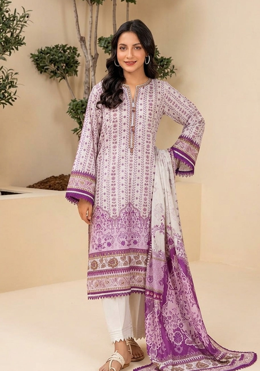 Zellbury Premium Digital Printed Lawn 3Pc-Vol-4-D18