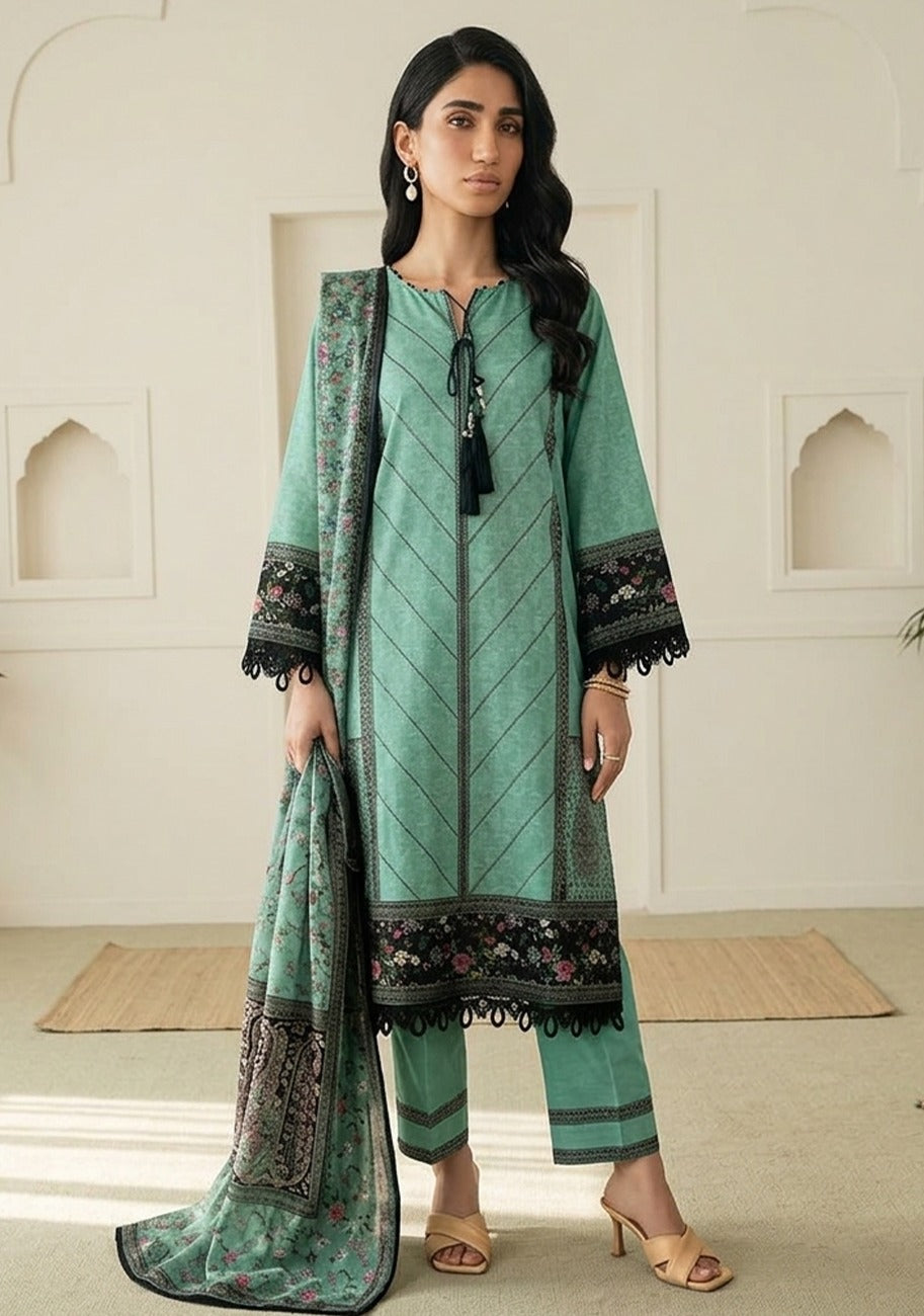 Zellbury Premium Digital Printed Lawn 3Pc-Vol-4-D6