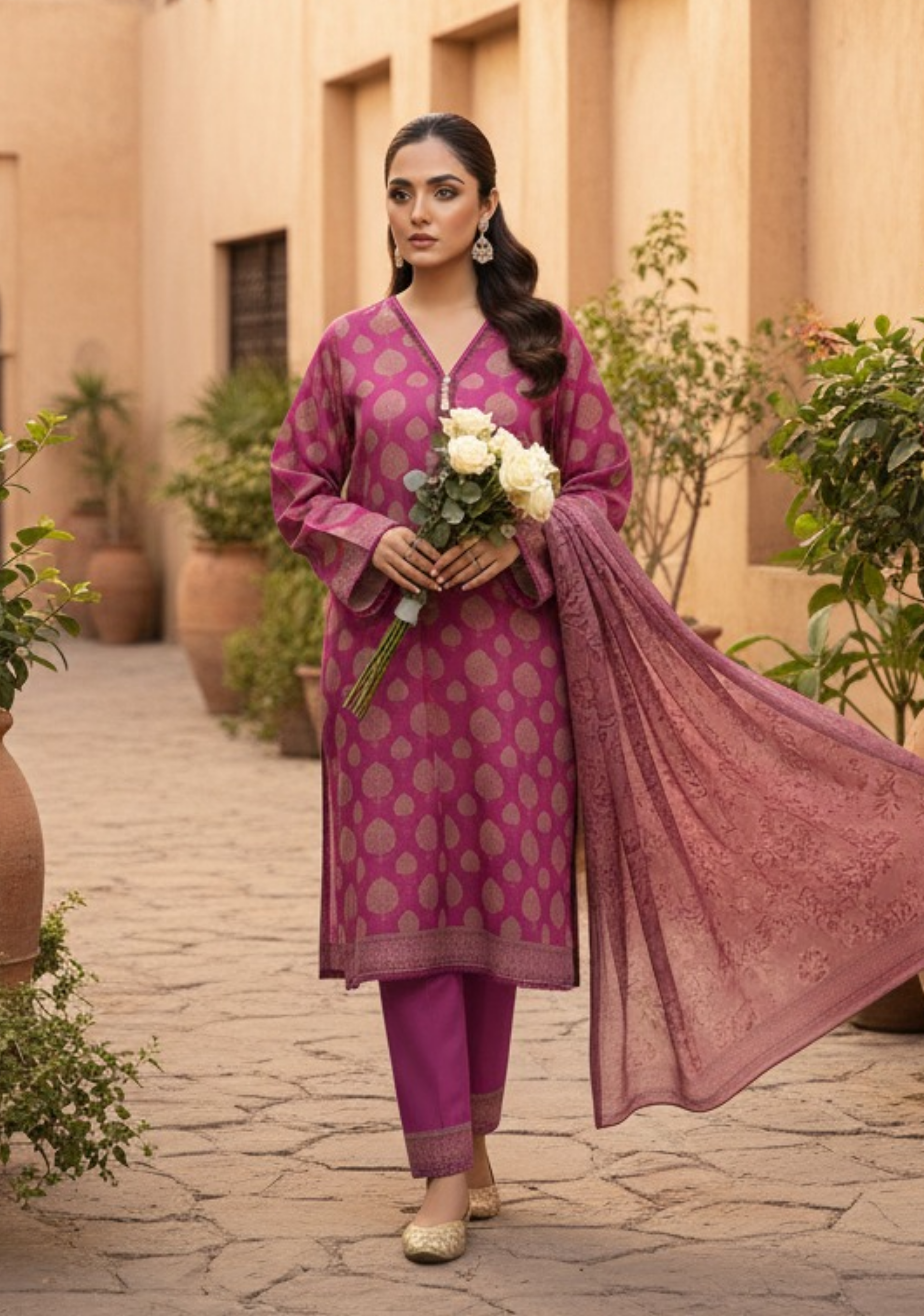 Asim Jofa Premium Printed Lawn 3pc Vol-3-D1