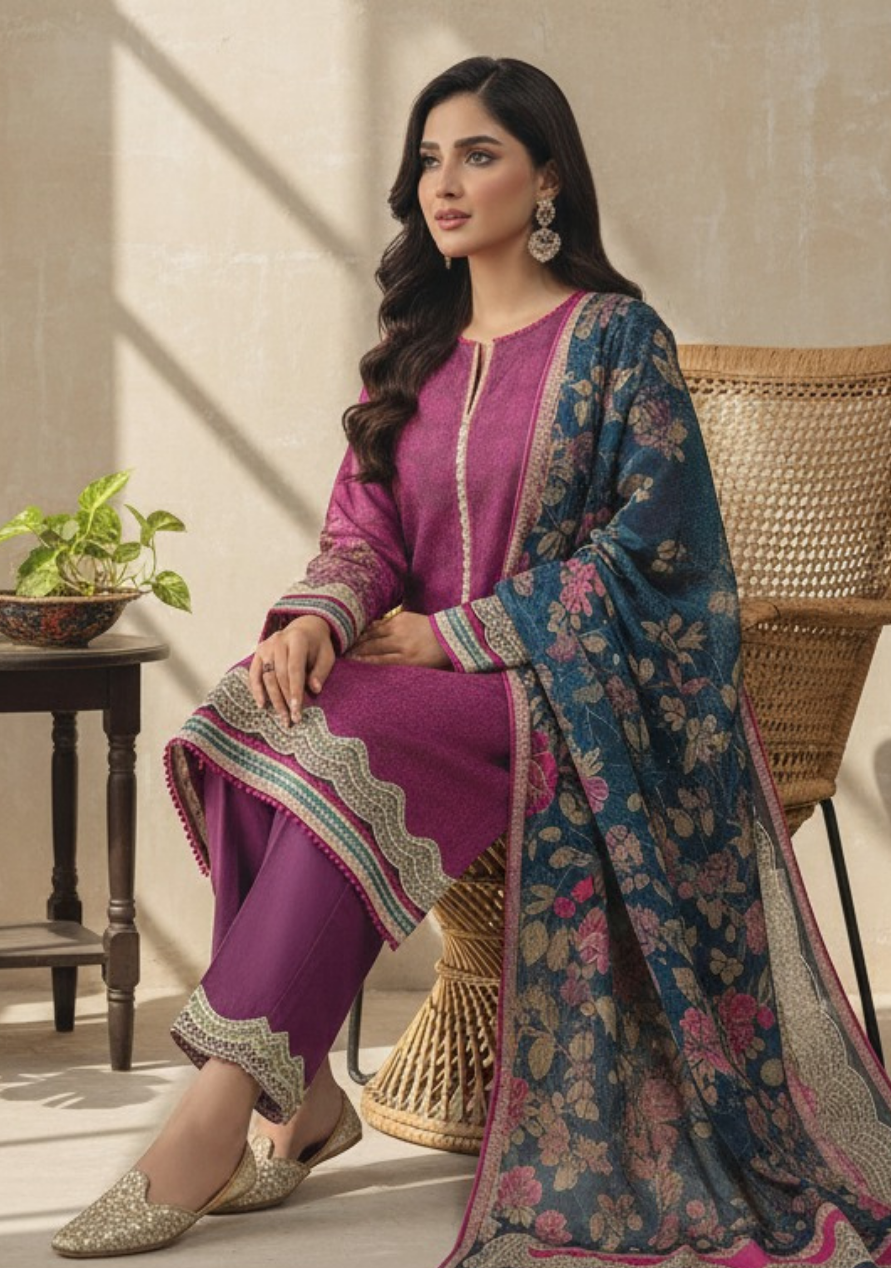 Asim Jofa Premium Printed Lawn 3pc Vol-3-D2