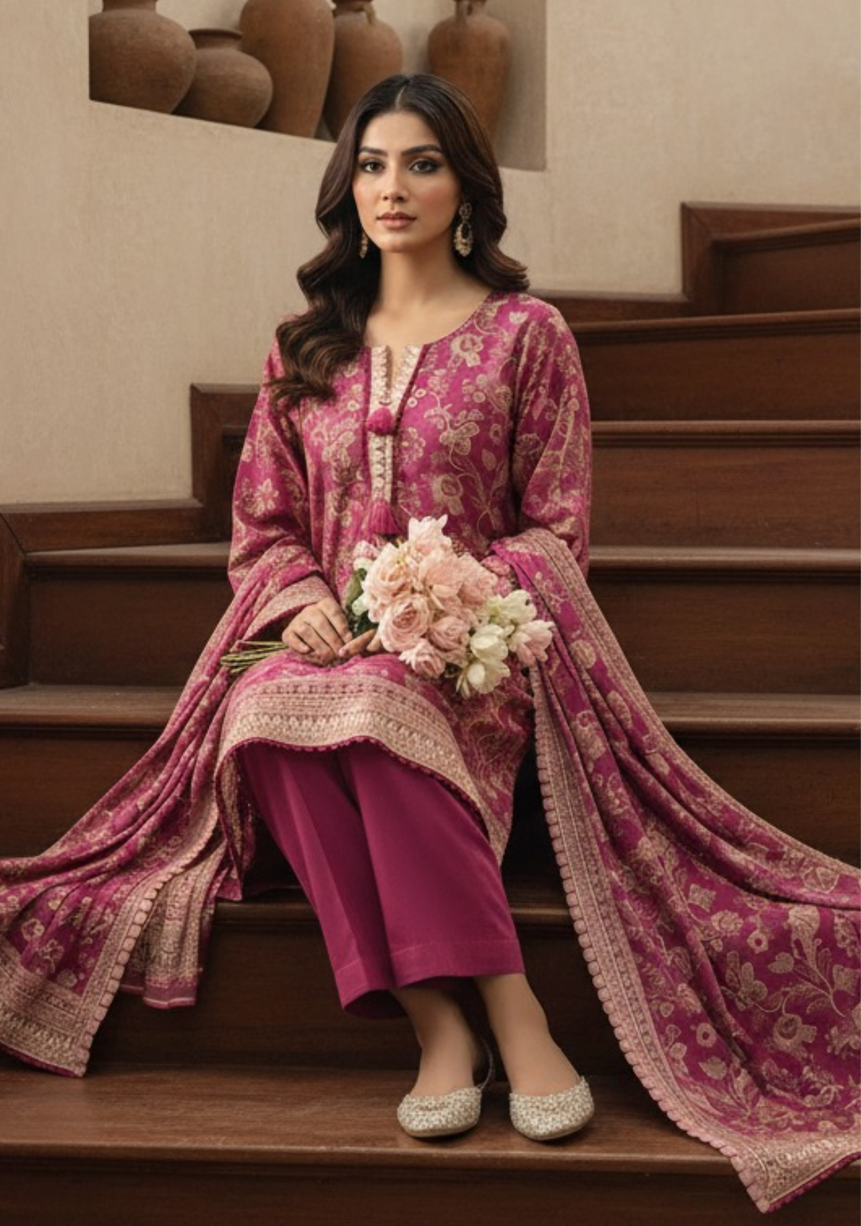 Asim Jofa Premium Printed Lawn 3pc Vol-3-D2